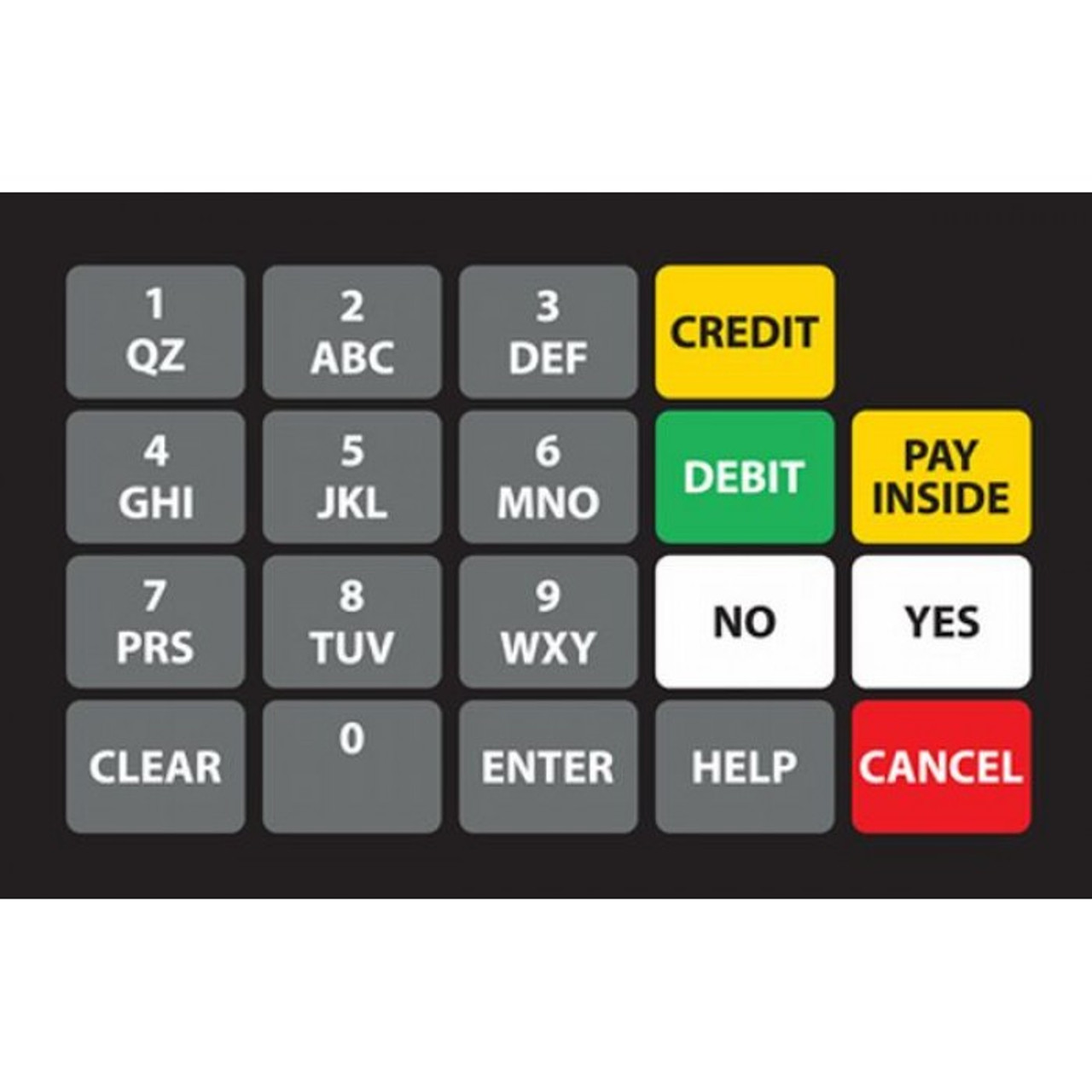 887862-036N - Keypad Overlay