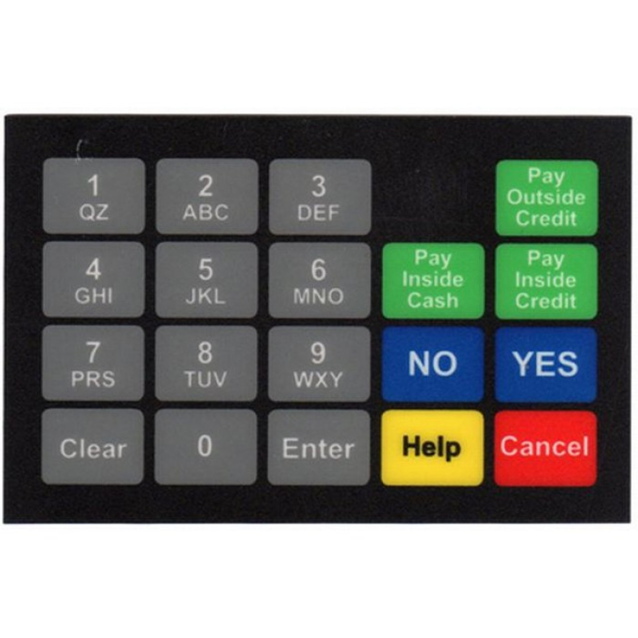 887862-091ND - Keypad Overlay