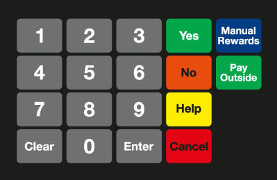 887862-LP1 - Keypad Overlay
