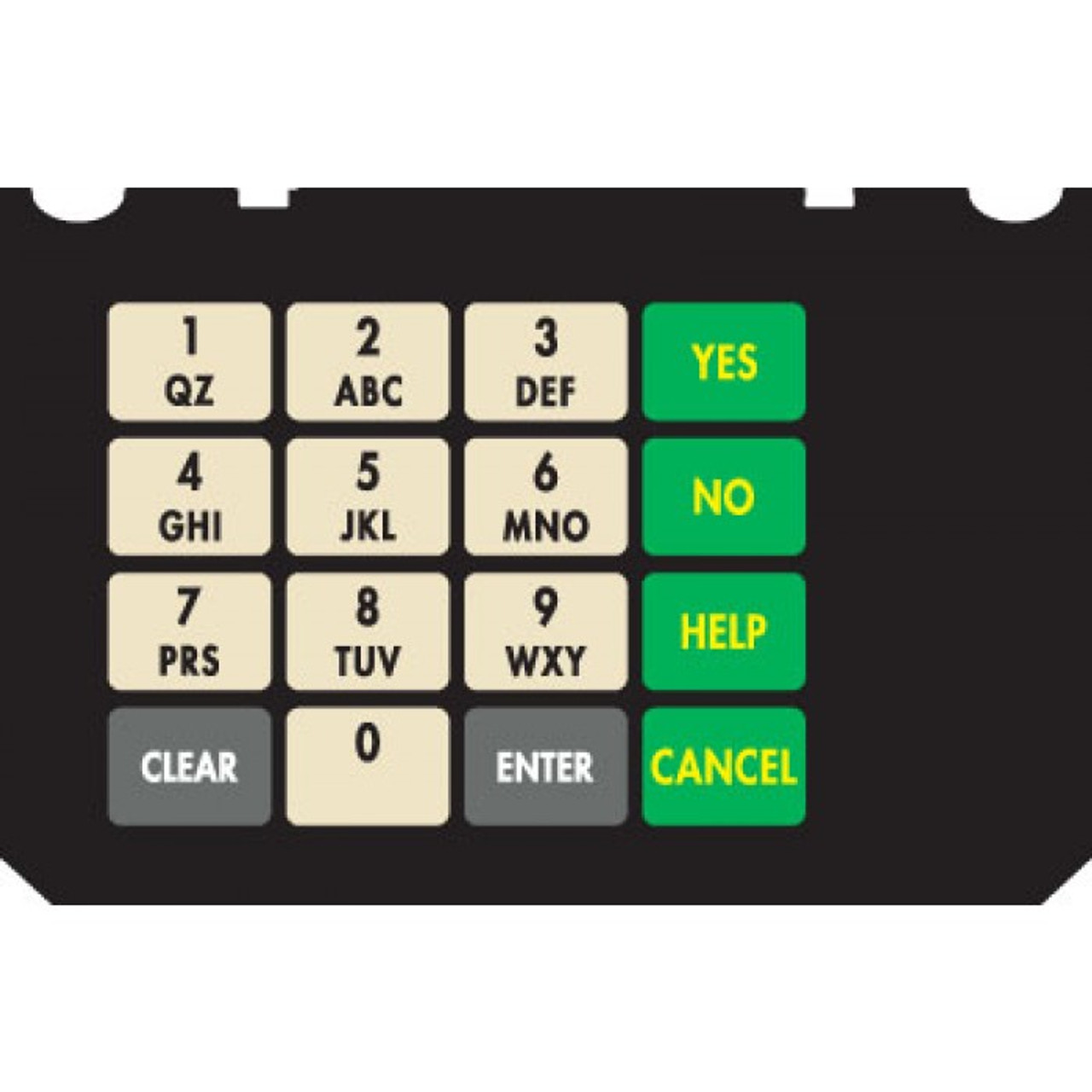 891145-006 - Keypad Overlay