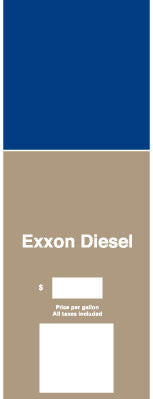 EN09002G080 - Offset Cim Left Brand Panel Exxon