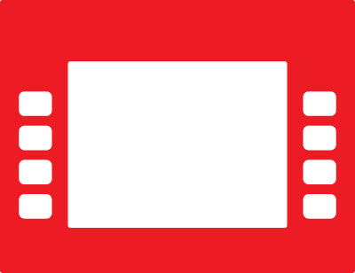 ENE0301G013 - E Cim Monochrome Softkey Overlay