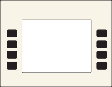 ENE0301G016 - E Cim Monochrome Softkey Overlay BP Pearl