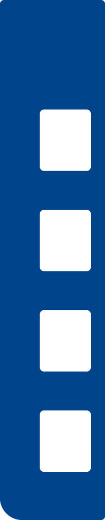 ENE0402G009 - Softkey Overlay Blue