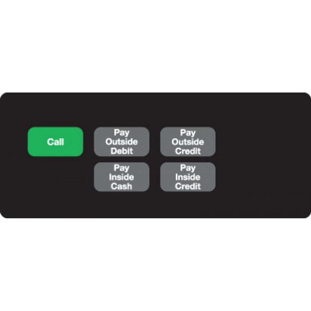 ENE0604G119 - E Cim Printer Door Option Keypad Overlay