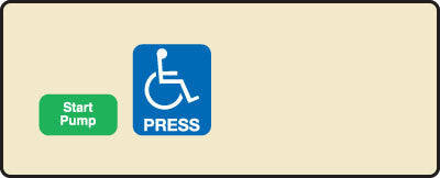 ENE0605G070 - E Cim EPP Printer Door Option Keypad Overlay