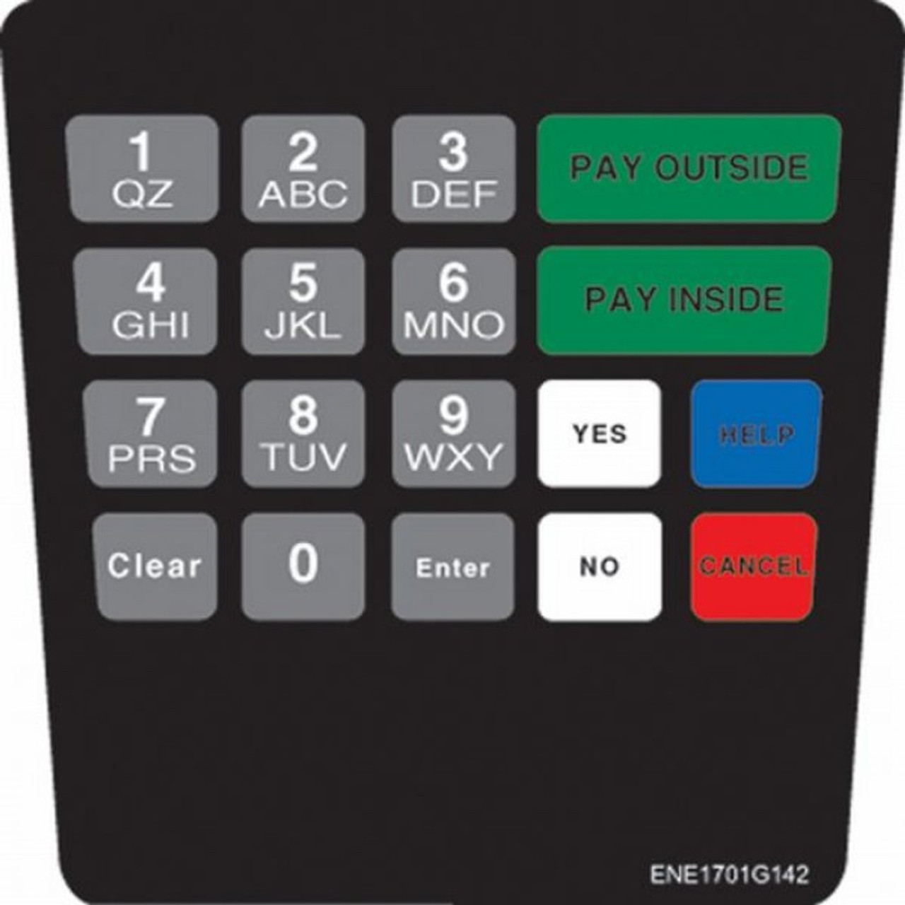 ENE1701G021 - E Cim Keypad Overlay Citgo