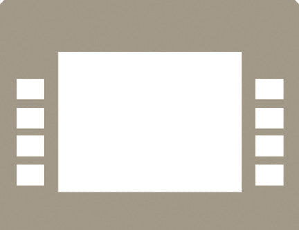 EU01003G010 - Monochrome Softkey Overlay Exxon