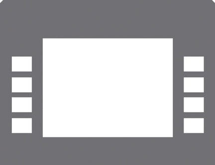 EU01003G025 - Monochrome Softkey Overlay Trade Show