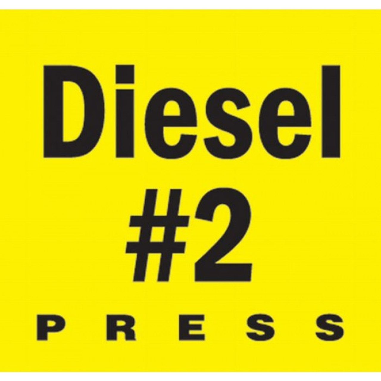 EU02001G027 - Octane Rating Button Overlay Diesel #2