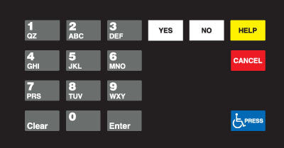 EU03004G001B - Crind Keypad Overlay