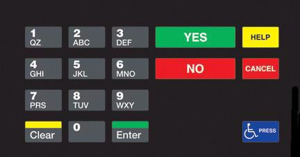 EU03004G002YN - Crind Keypad Overlay