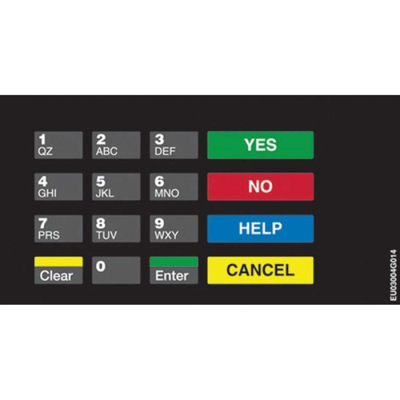 EU03004G014 - Crind Keypad Overlay Trade Show