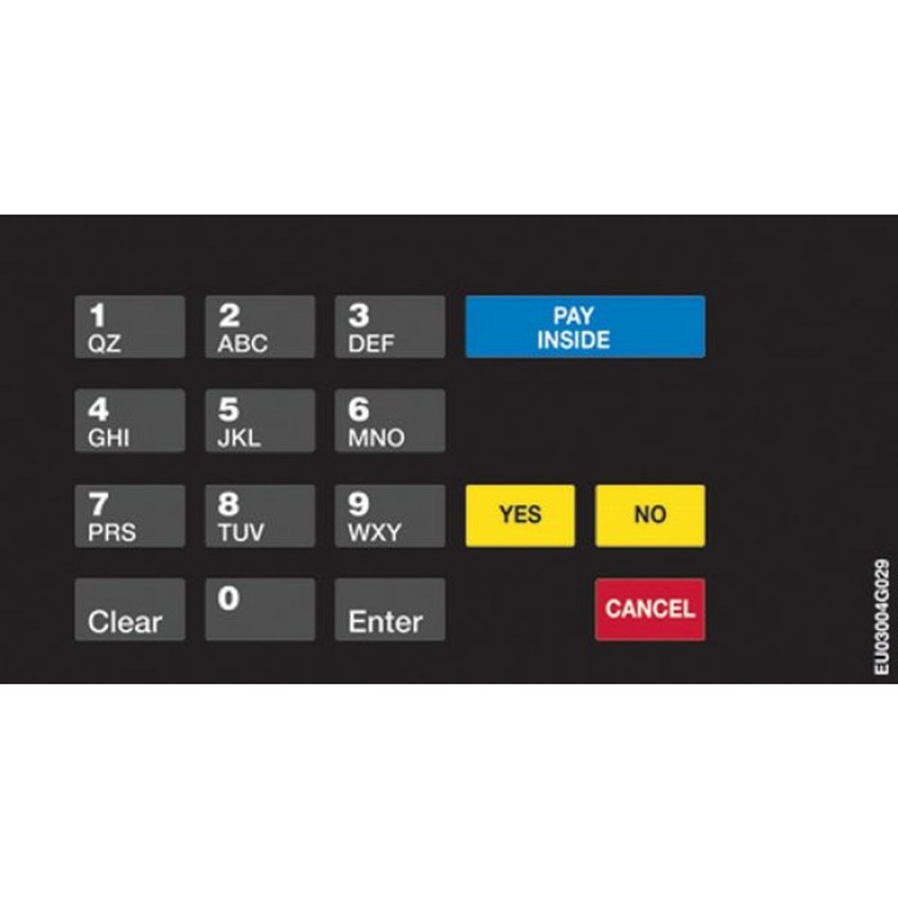 EU03004G029 - Crind Keypad Overlay Holiday