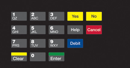 EU03004G037 - Crind Keypad Overlay Shell