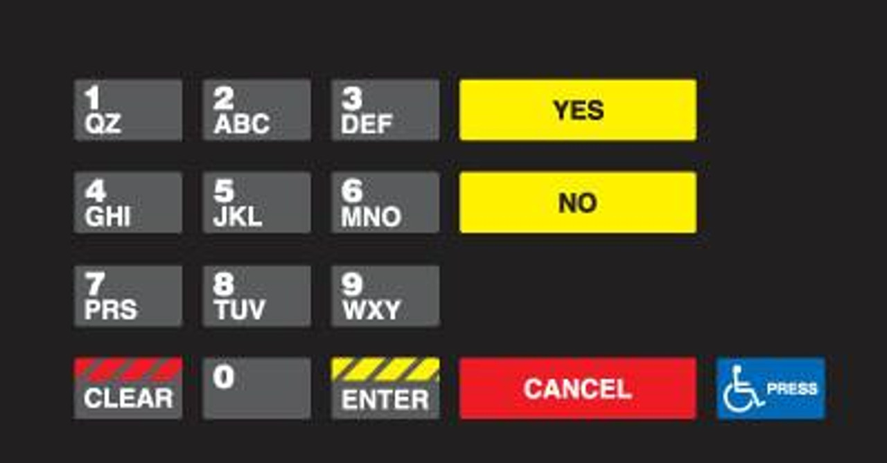 EU03004G078 - Crind Keypad Overlay