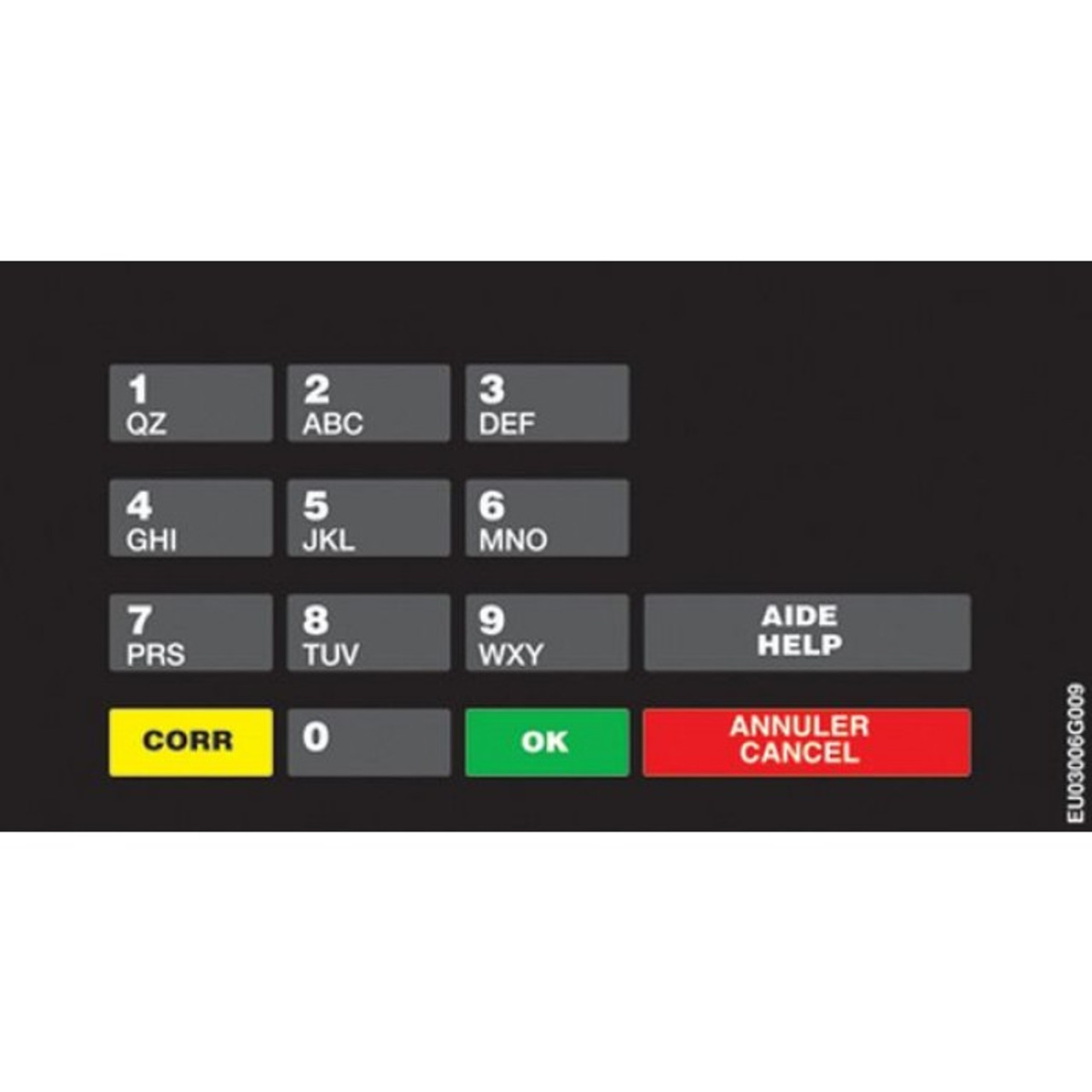 EU03006G002 - Keypad Overlay Real Canadian