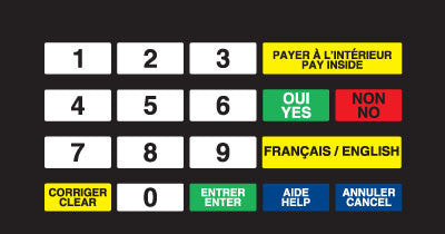 EU03006G142CFR - Keypad Overlay