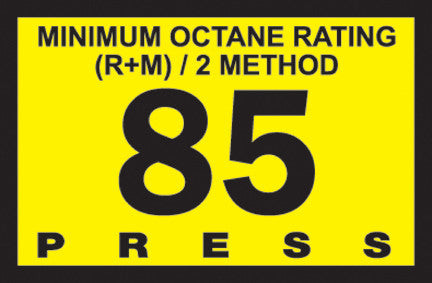 R60030-08 - 85 Octane Press Overlay