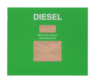 SB-186 - Diesel Soda Button Overlay Green