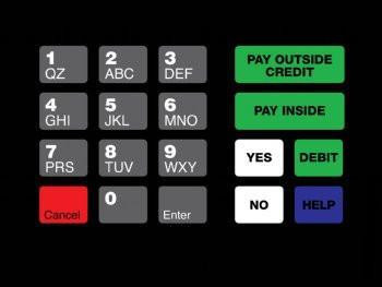 T18724-1041 - Citgo Crind Keypad Overlay