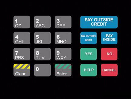 T18724-1046 - Circle K Crind Keypad Overlay