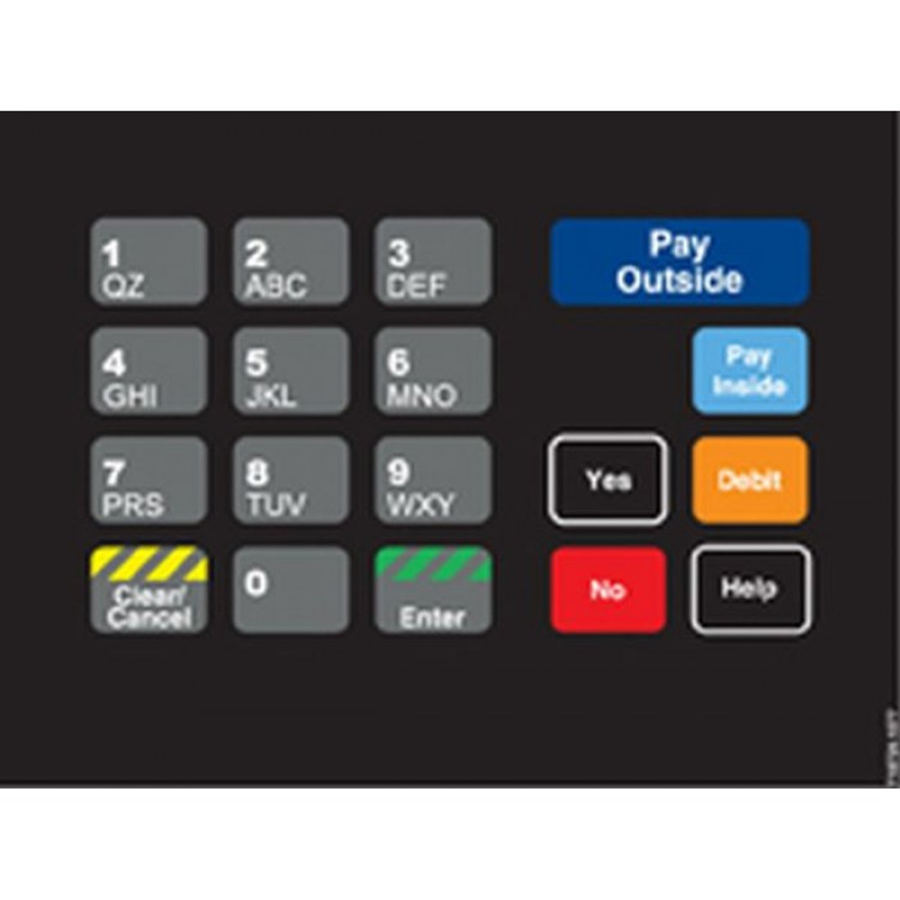 T18724-1077 - Phillips Crind Keypad Overlay