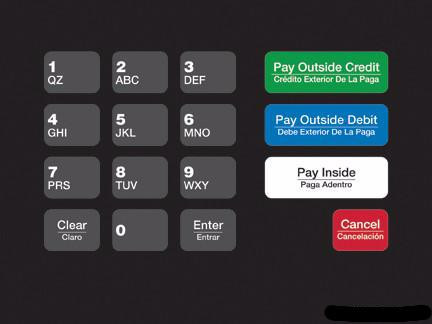 T18724-1154 - Standard Crind Keypad Overlay