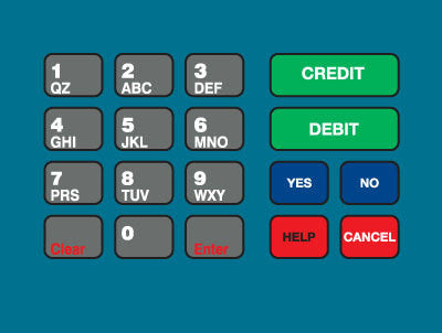 T18724-1162 - Crind Keypad Overlay