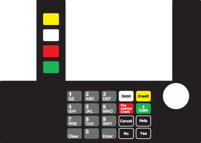 T50038-01CSK - Infoscreen Keypad Overlay