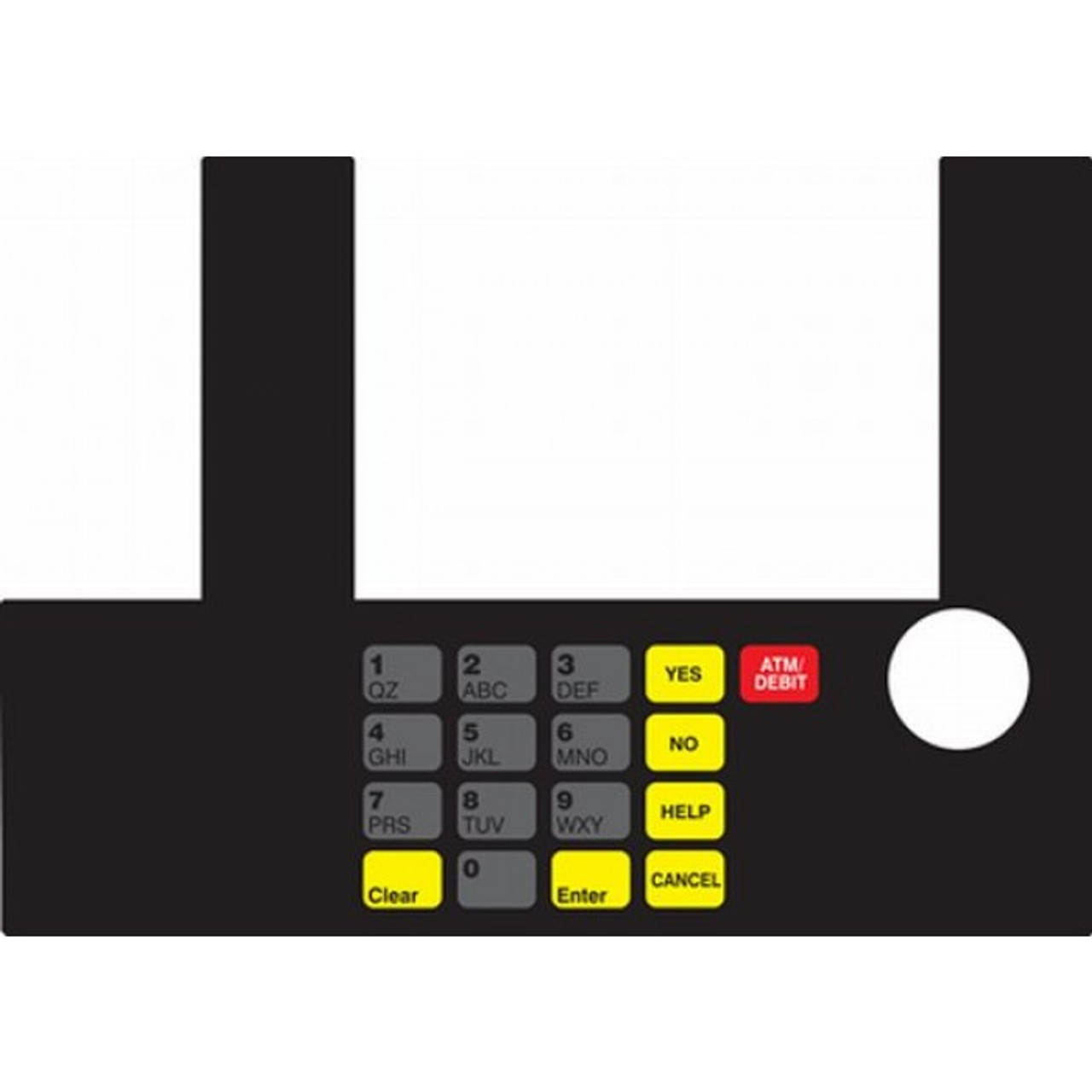 T50038-1010 - Infoscreen Keypad Overlay Unocal