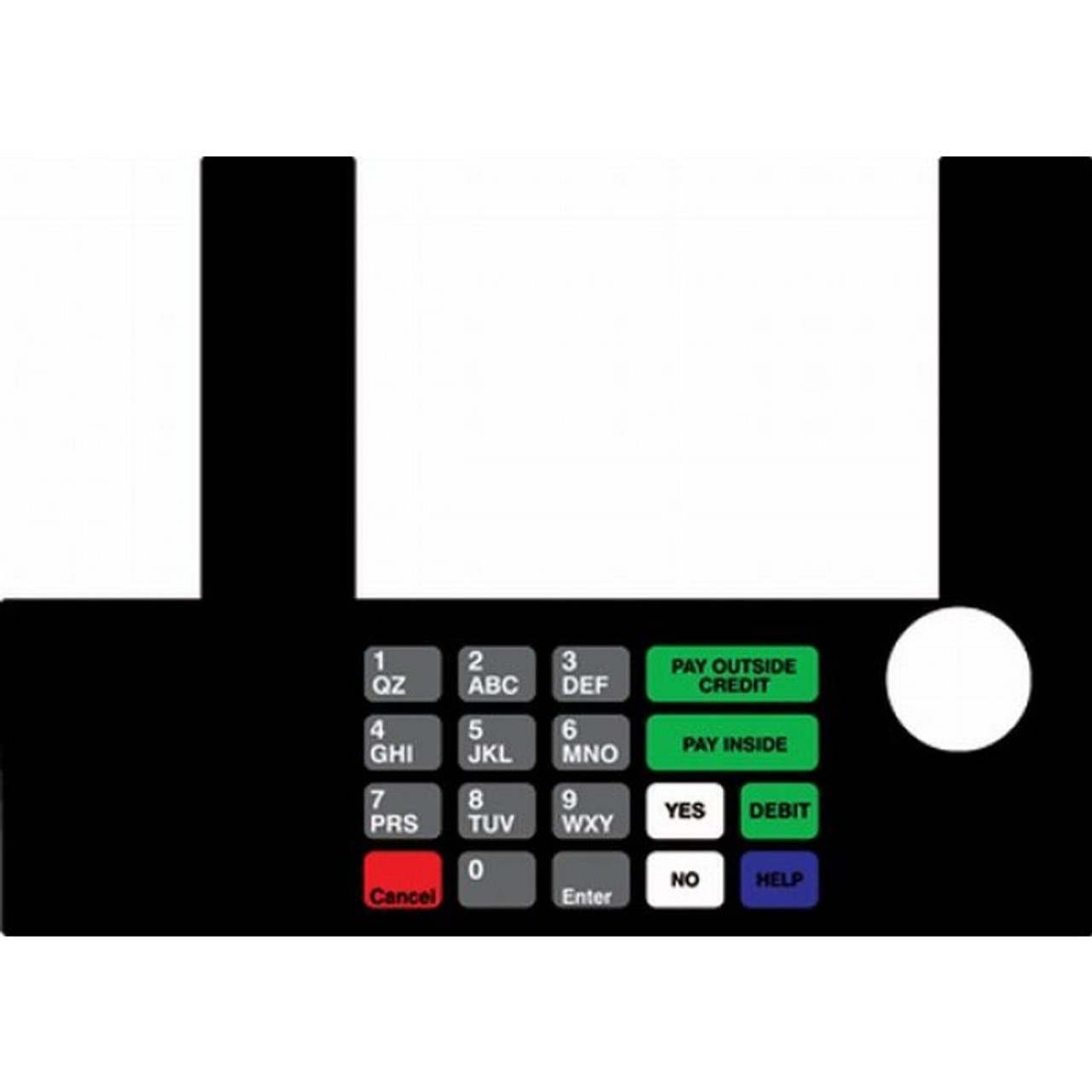 T50038-1041 - Infoscreen Keypad Overlay Citgo