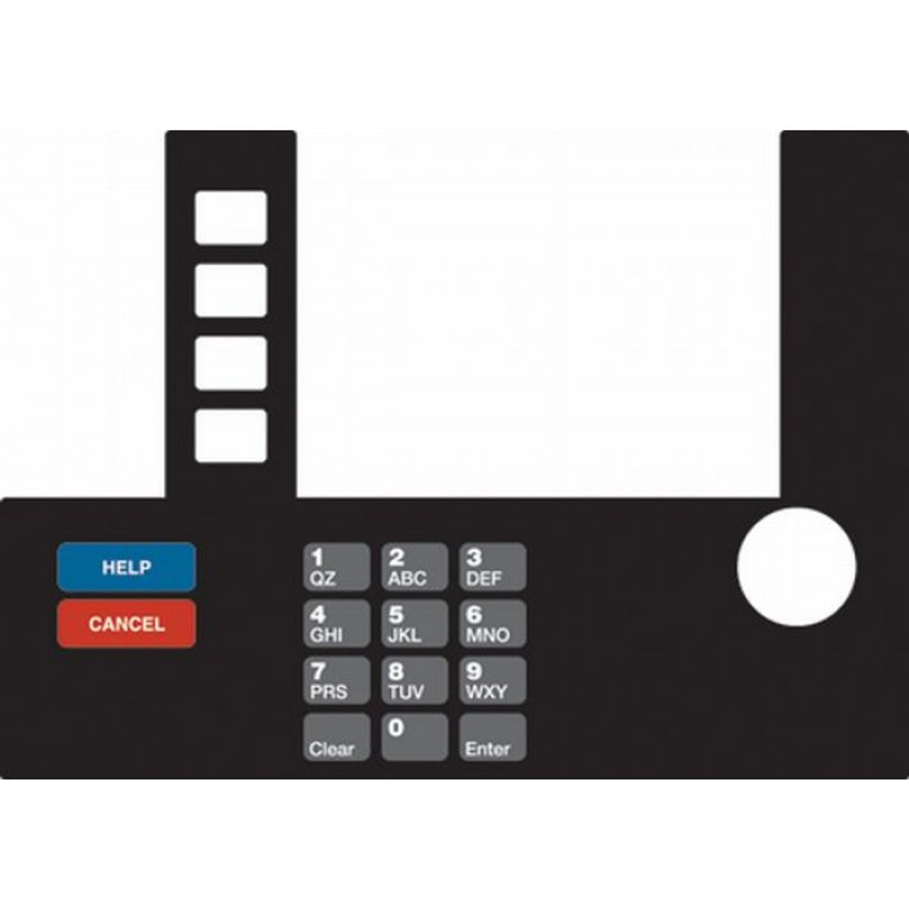 T50038-109 - Infoscreen Keypad Overlay Citgo