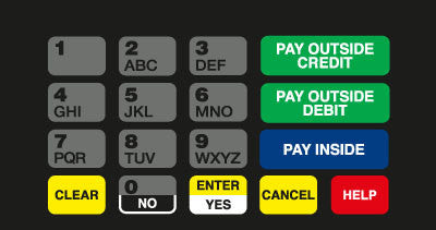 T50064-1007 - ADA Crind Keypad Overlay