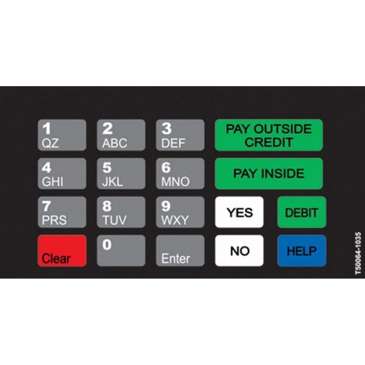 T50064-1035 - ADA Crind Keypad Overlay Citgo