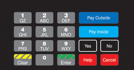 T50064-1047 - ADA Crind Keypad Overlay Phillips