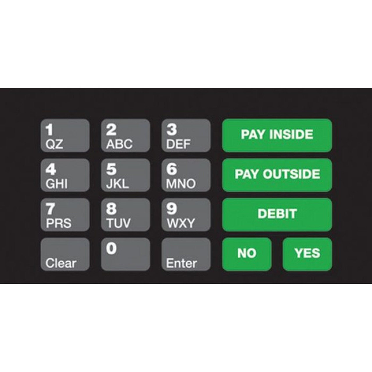 T50064-1134 - ADA Crind Keypad Overlay