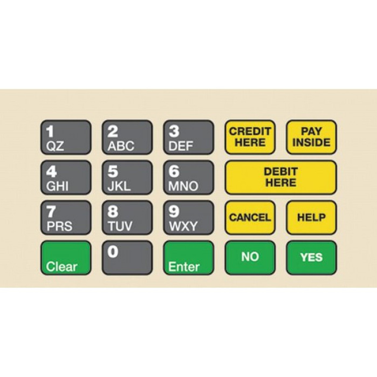 T50064-1144 - ADA Crind Keypad Overlay BP