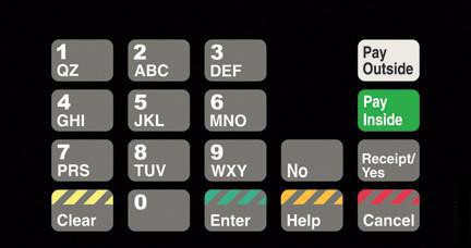 T50064-1170 - ADA Crind Keypad Overlay