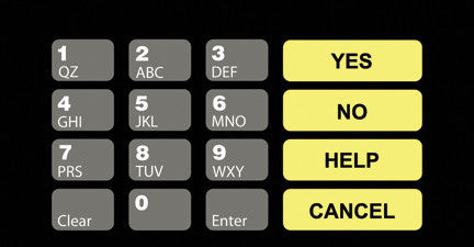 T50064-17 - ADA Crind Keypad Overlay Unocal