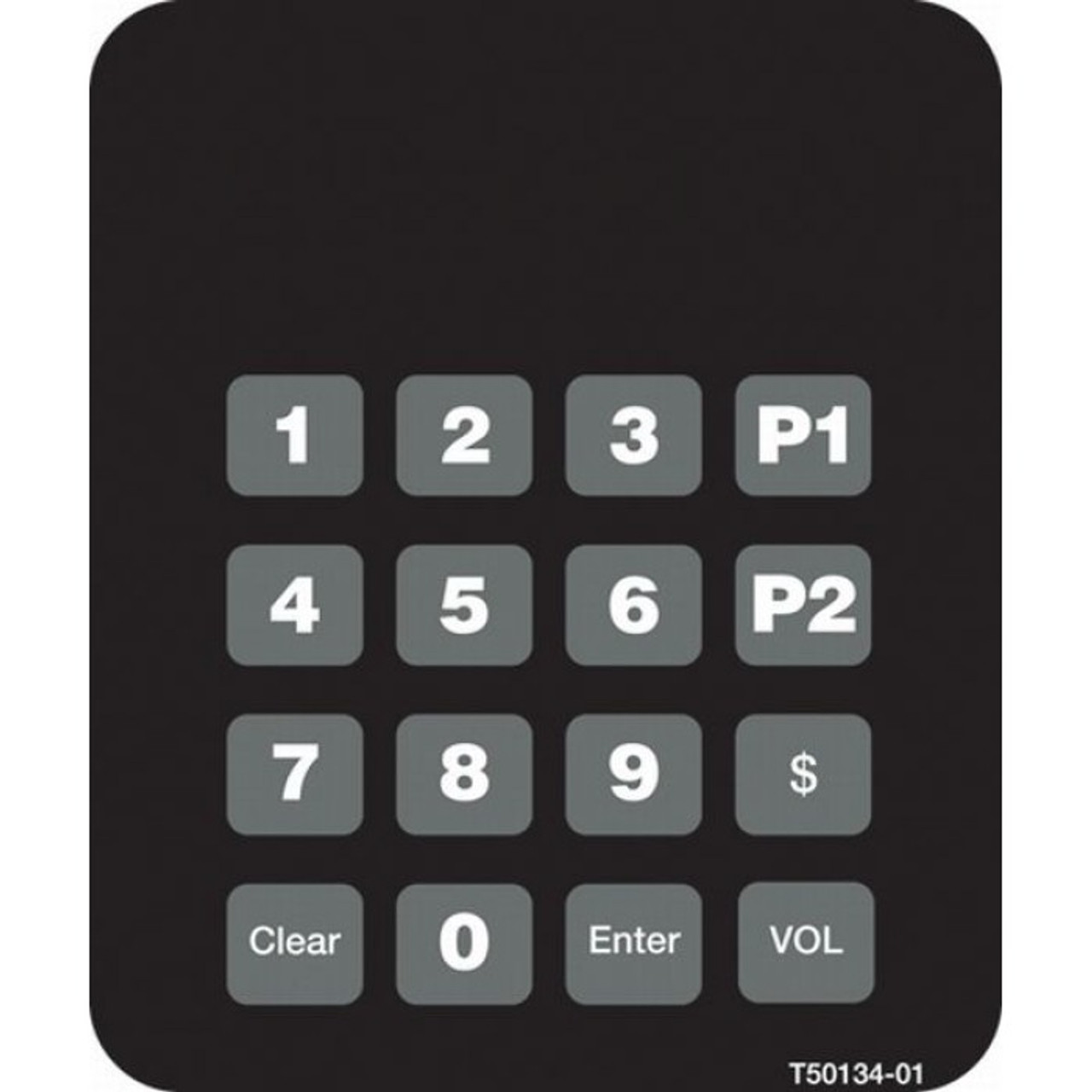 T50134-01 - PPP Keypad Overlay Generic