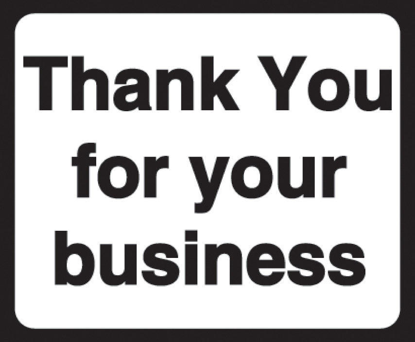 THANKYOU-129999 - Thank You Push Here Octane Decal