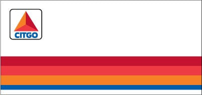 W02755-G305 - Lower Door Decal - Wide Frame - Citgo