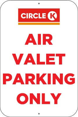 Circle K-AVP - 12" x 18" Metal Sign