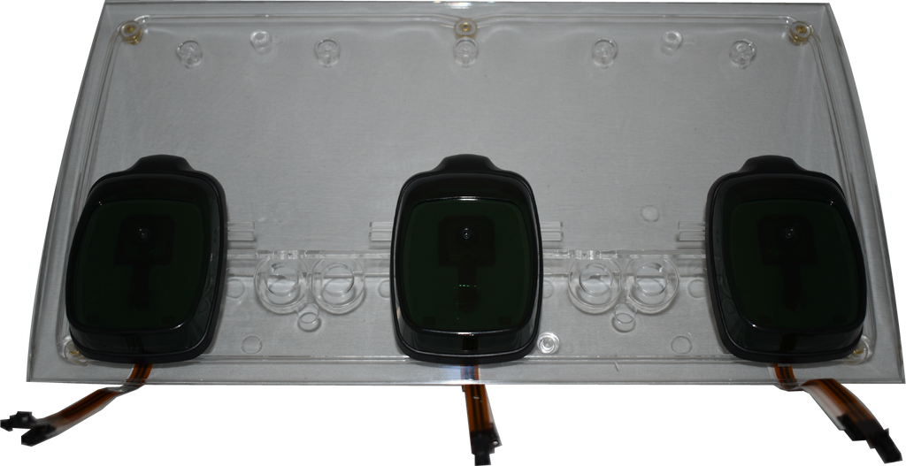 W2893222-013KLPI - 3+0 PTS Panel Assembly with AftermarketButtons and Your Choice of Overlay