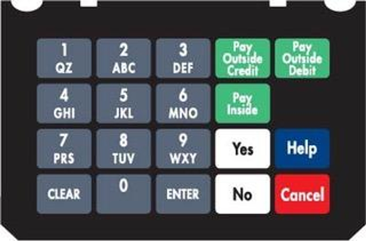 891145-025 - Keypad Overlay