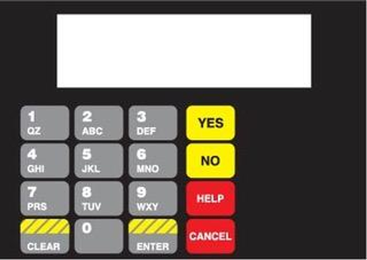 886542-062E - Keypad Overlay