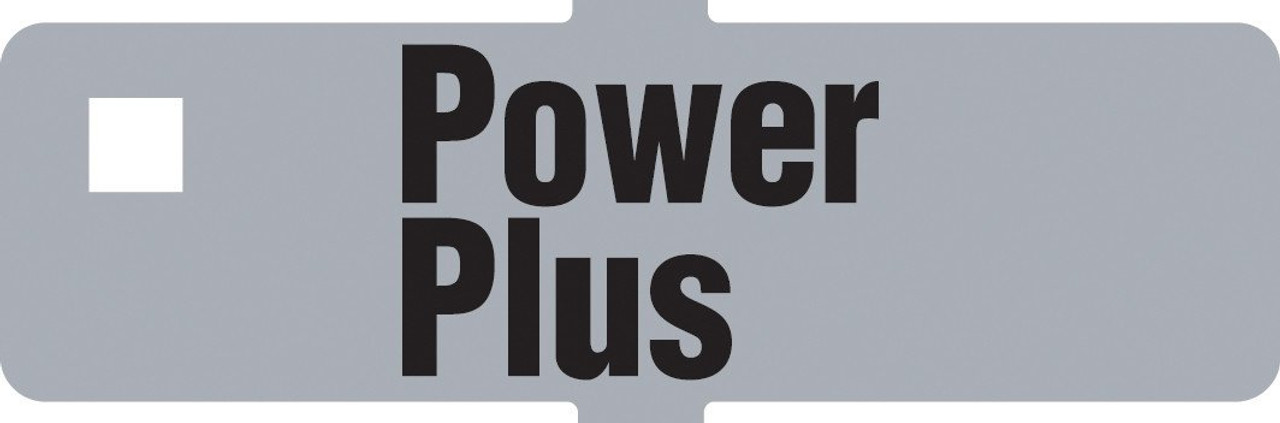 003-201800-PLT - Power Plus Switch Graphic Black on Gray