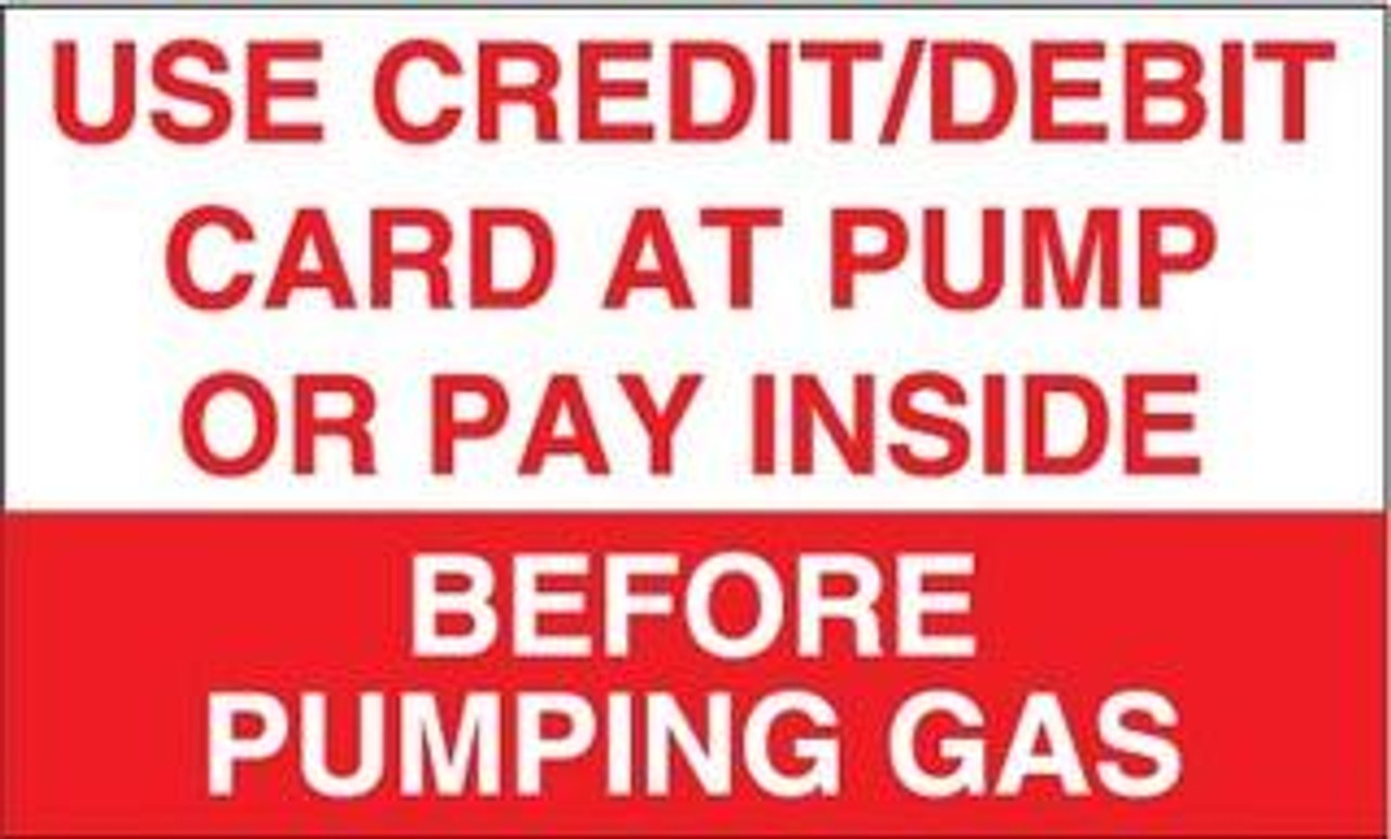 PID-GPMR - Payment Instructions Decal 5" x 3"