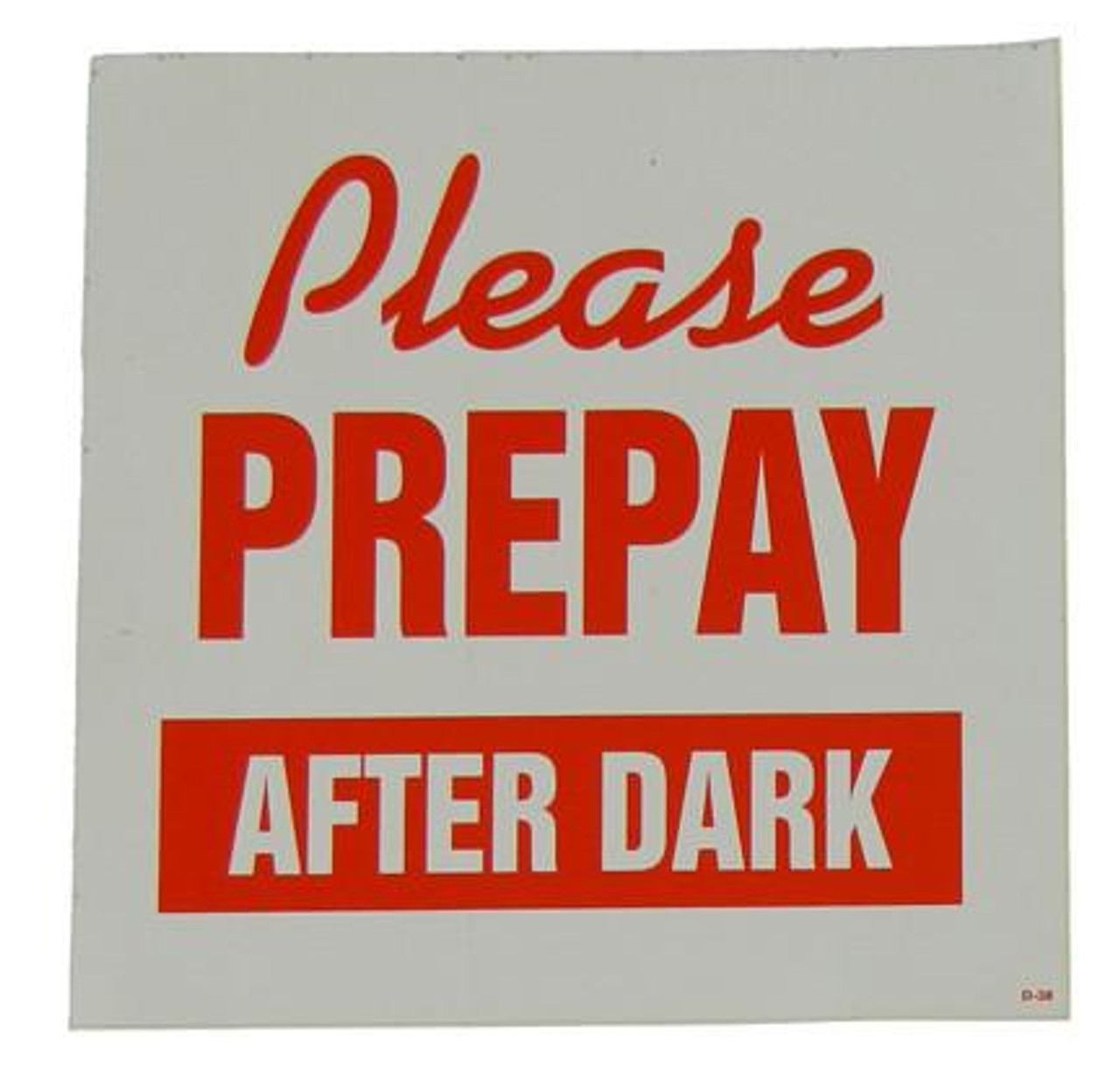 PID-311 - 6" x 6" Decal - Please Prepay